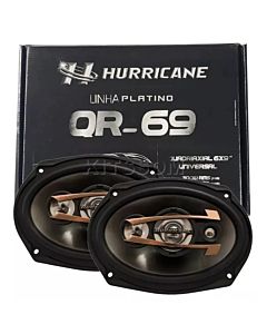 Alto Falante Quadriaxial Hurricane Platino QR 69 300W RMS Par 6x9