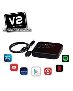 Box Android V2 4G Streaming 64GB Octacore Carplay