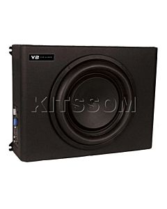 Caixa Amplificada Slim V2 200 W RMS 12" de MDF