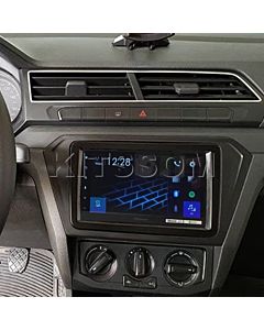 Multimídia Pioneer VW G7 Gol Saveiro Voyage 2016 2017 2018 2019 2020 2021 Carplay Android Auto TV 7"