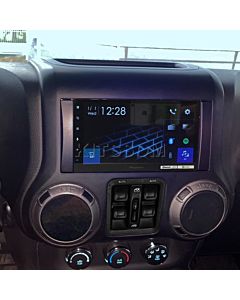 Multimídia Jeep Wrangler 2013 2014 2015 Pioneer Carplay TV 7" 2010 2011 2012