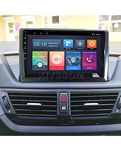 Multimídia BMW X1 2011 2012 2013 2014 2015 V2 Carplay 9"