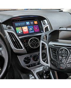 Multimídia Ford Focus 2017 2018 2019 Embutida V2 Carplay 9" 2014 2015 2016