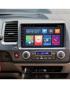 Multimídia Honda Civic G8 2008 2009 2010 2011 V2 Carplay 9" 2006 2007