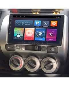 Multimídia Honda Fit 2003 2004 2005 2006 2007 V2 Carplay 9" 2002