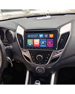 Multimídia Hyundai Veloster 2014 2015 2016 2017 V2 Carplay 9" 2011 2012 2013