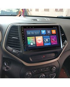 Multimídia Jeep Cherokee 2018 2019 2020 2021 V2 Carplay 9"