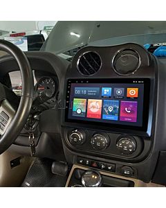 Multimídia Jeep Compass 2012 2013 2014 2015 2016 V2 Carplay 9" 2011