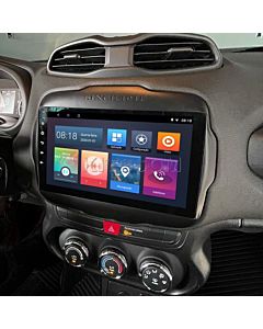 Multimídia Jeep Renegade 2018 2019 2020 2021 2022 V2 Carplay 9" 2015 2016 2017