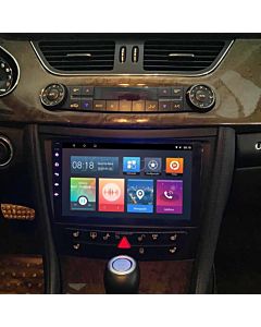 Multimídia Mercedes CLS Class W211 C219 2008 2009 V2 Carplay 9" 2001 2002 2003 2004 2005 2006 2007