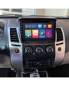 Multimídia L200 Pajero Dakar 2015 2016 2017 2018 V2 Carplay 9" 2008 2009 2010 2011 2012 2013 2014