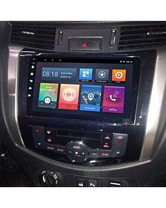 Multimídia Nissan Frontier 2020 2021 2022 2023 V2 Carplay 9" 2014 2015 2016 2017 2018 2019