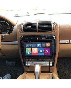 Multimídia Porsche Cayenne 2010 2011 2012 2013 V2 Carplay 9" 2002 2003 2004 2005 2006 2007 2008 2009