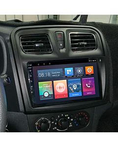 Multimídia Sandero Logan 2019 2020 2021 2022 2023 V2 Carplay 9" 2014 2015 2016 2017 2018