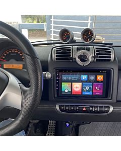 Multimídia Smart Fortwo 2006 2007 2008 2009 2010 V2 Carplay 9" 2005