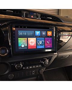 Multimídia Hilux 2018 2019 2020 2021 2022 2023 V2 Carplay 9" 2016 2017