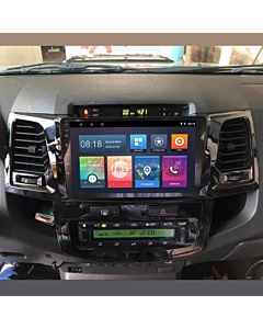 Multimídia Hilux SW4 2011 2012 2013 2014 2015 V2 Carplay 9" 2006 2007 2008 2009 2010