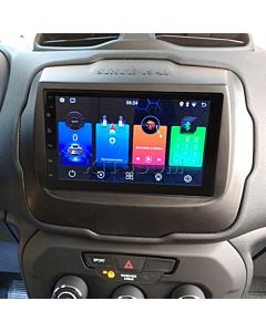 Multimídia Jeep Renegade 2019 2020 2021 2022 2023 V2 Carplay 7" 2015 2016 2017 2018