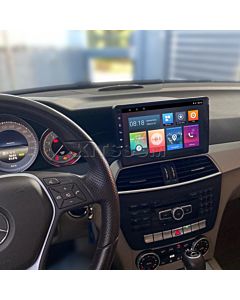 Multimídia Mercedes C180 C200 C300 2012 2013 2014 V2 Carplay 9" 2011