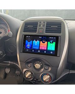 Multimídia Nissan March Versa 2016 2017 2018 2019 V2 Carplay 7" 2015