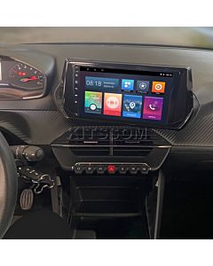 Multimídia Peugeot 2008 208 2021 2022 2023 V2 Carplay 9"