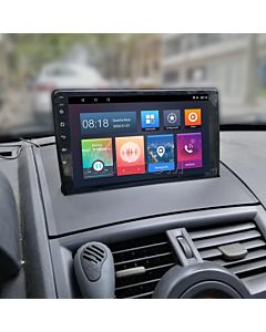 Multimídia Renault Megane 2008 2009 2010 2011 V2 Carplay 9" 2002 2003 2004 2005 2006 2007