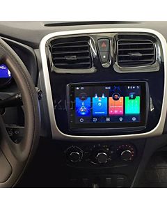 Multimídia Renault Sandero Logan 2019 2020 2021 V2 Carplay 7" 2014 2015 2016 2017 2018