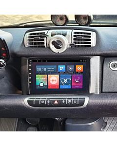 Multimídia Smart Fortwo 2011 2012 2013 2014 2015 V2 Carplay 9"