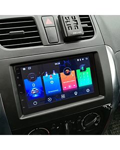 Multimídia Suzuki SX4 2009 2010 2011 2012 2013 V2 Carplay 7" 2007 2008