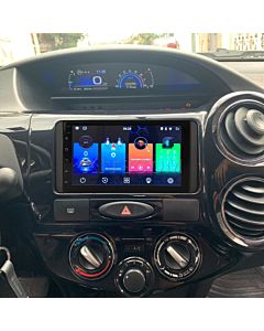 Multimídia Toyota Etios 2019 2020 2021 2022 2023 V2 Carplay 7" 2012 2013 2014 2015 2016 2017 2018