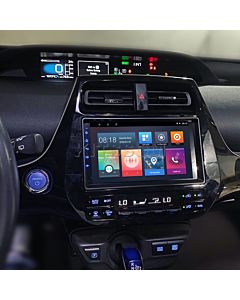 Multimídia Toyota Prius 2018 2019 2020 2021 2022 V2 Carplay 9" 2016 2017