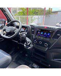 Multimídia Iveco Daily 2021 2022 2023 V2 Connect Carplay 9" 2015 2016 2017 2018 2019 2020