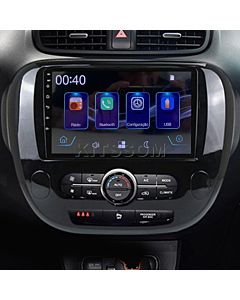 Multimídia Kia Soul 2016 2017 2018 2019 V2 Connect Carplay 9" 2014 2015