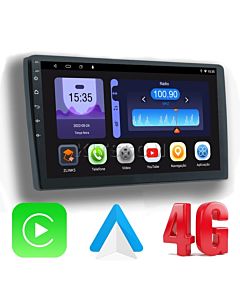 Multimídia V2 Octa 4G Universal Android TV Carplay 9"