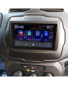 Multimídia MP5 Renegade 2020 2021 2022 V2 Connect Carplay 7" 2015 2016 2017 2018 2019