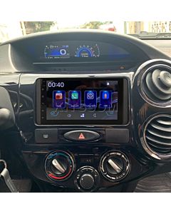 Multimídia MP5 Etios 2019 2020 2021 2022 V2 Connect Carplay 7" 2012 2013 2014 2015 2016 2017 2018