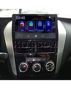 Multimídia Yaris 2018 2019 2020 2021 2022 V2 Connect Carplay 9" 2015 2016 2017