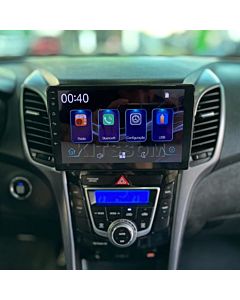 Multimídia Hyundai I30 2017 2018 2019 V2 Connect Carplay 9" 2012 2013 2014 2015 2016