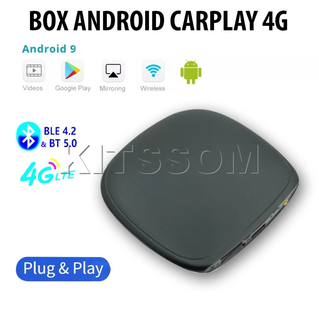 Box Android V2 USB Carplay 4G Octacore