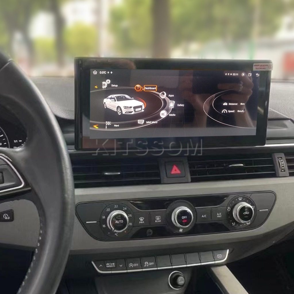 Multimídia Audi A4 2017 2018 2019 2020 2021 V2 OEM 10.25"